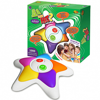 Игра настольная - Да или Нет? (детская версия), звуковые и световые эффекты, 27 x 6.5 x 27см