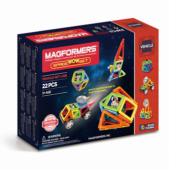 Магнитный конструктор MAGFORMERS  Space Wow Set