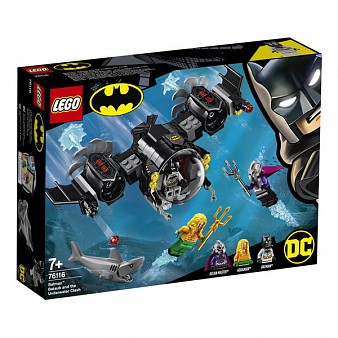 Конструктор LEGO SUPER HEROES Подводный бой Бэтмена