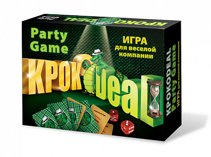 Игра настольная.  "Кроко deal"