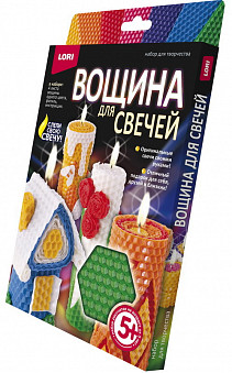 Вощина для свечей "Зеленая"