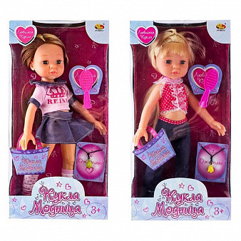 Кукла "Модница", 30 см, в наборе с аксессуарами, 2 вида в ассортименте