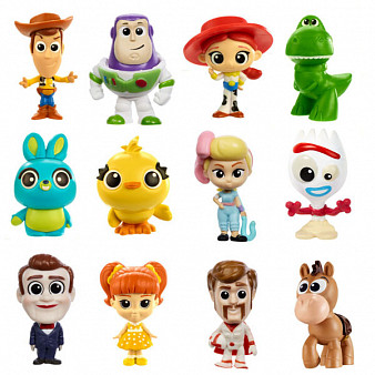 Toy Story 4 Мини-фигурки  "История игрушек-4" (новые персонажи)