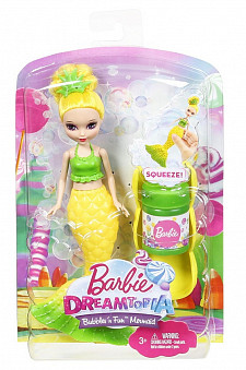 Кукла Dreamtopia Мини русалочка с волшебными пузырьками в ассортименте Barbie