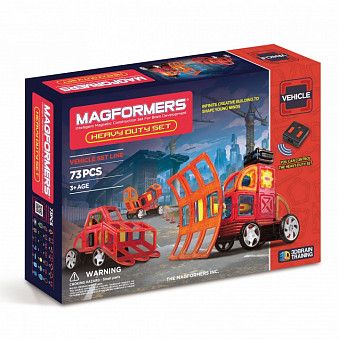 Магнитный конструктор MAGFORMERS  Heavy Duty Set