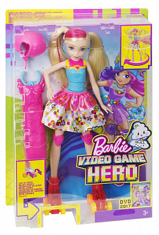 Кукла  "Barbie и виртуальный мир" на роликах Barbie