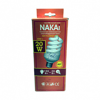Лампа NEP FS 20W/827 E-27