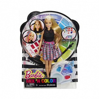 Barbie. Барби Кукла "Игра с цветом"