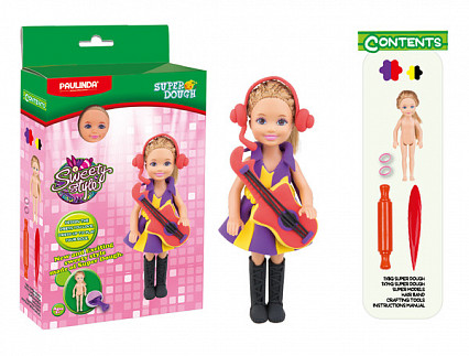 Масса для лепки "Создай свой стиль", набор для создания наряда для куклы