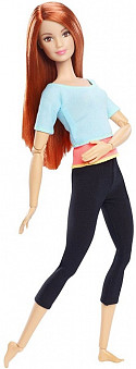 Barbie Кукла Безграничные движения цвет одежды голубой черный
