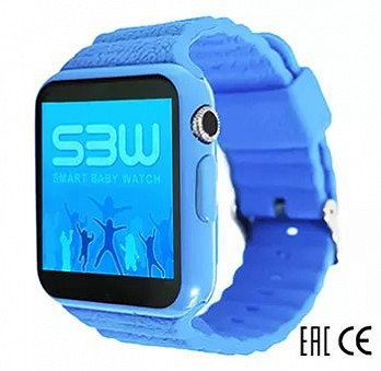 Часы Smart Baby Watch SBW 2 (голубые)