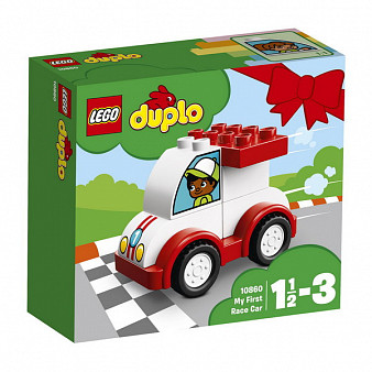 Конструктор LEGO DUPLO Мой первый гоночный автомобиль My First