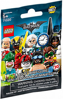 Минифигурки LEGO®, ЛЕГО ФИЛЬМ: БЭТМЕН, серия 2 LEGO Minifigures