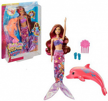 Barbie. Кукла Barbie Морские приключения Русалка -трансформер
