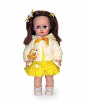 Кукла Анна с собачкой 43 см. звуковая