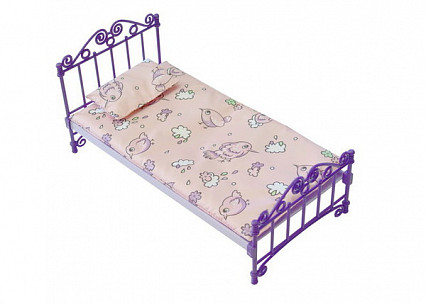 Кроватка с постельным бельем (в пакете ПВХ)