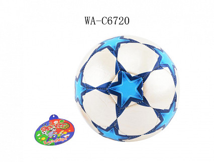 Мяч футбольный, звезды, 23 см