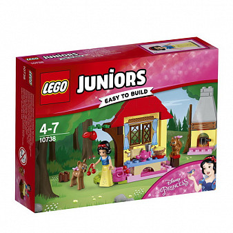 Конструктор LEGO JUNIORS Лесной домик Белоснежки