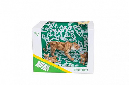 Набор Animal Planet Тигр с тигрятами малый 3шт