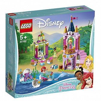 Конструктор LEGO DISNEY PRINCESS Королевский праздник Ариэль, Авроры и Тианы