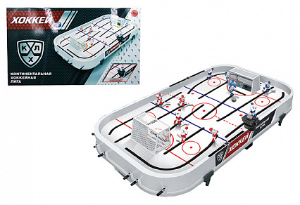 Хоккей настольный КХЛ, из пластмассы, 59x8x35 см