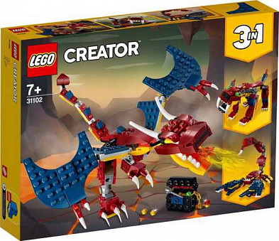 Конструктор LEGO CREATOR Огненный дракон