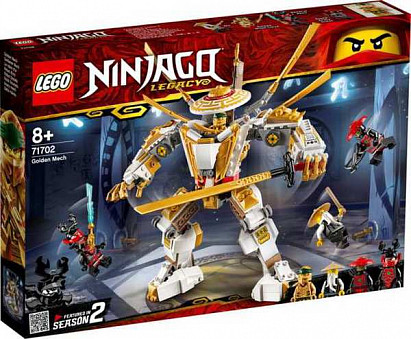 Конструктор LEGO NINJAGO Золотой робот