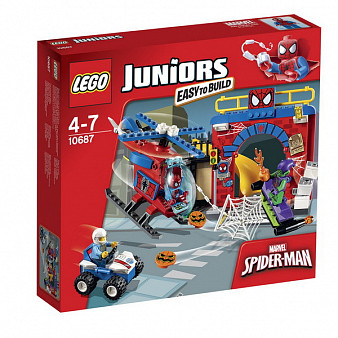 Конструктор LEGO JUNIORS Убежище Человека-паука™