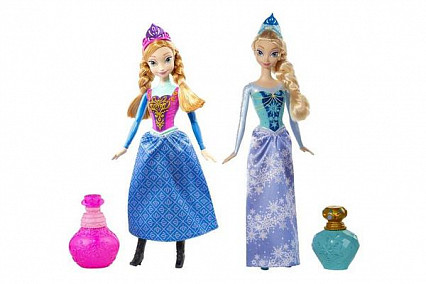 Кукла Анна/Эльза, Disney Princess, из м/ф Холодное Сердце