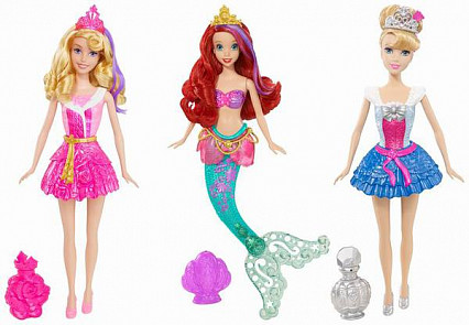 Куклы Золушка/Ариель/Аврора, Disney Princess