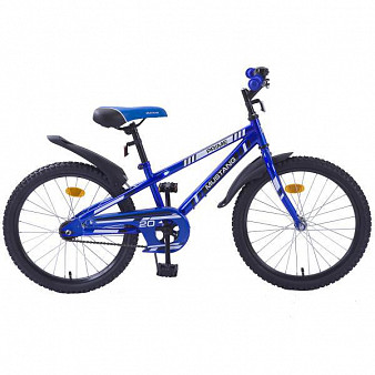 Велосипед подростковый «MUSTANG», модель «PRIME», размер колеса 20 дюймов, цвет сине-черный
