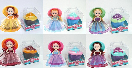 Кукла Кекс Cupcake 6 видов в ассортименте