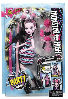 Кукла Дракулаура "Стильные прически" Monster High
