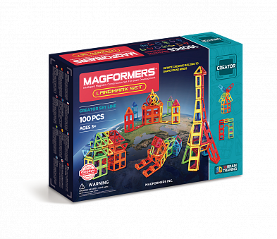 Магнитный конструктор MAGFORMERS  Landmark set