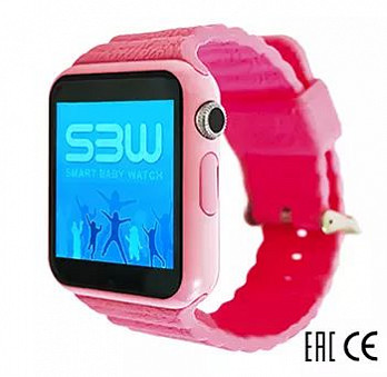 Часы Smart Baby Watch SBW 2 (розовые)