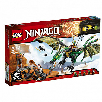 Конструктор LEGO NINJAGO Зелёный Дракон