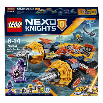 Конструктор LEGO NEXO Knights "Бур-машина Акселя"
