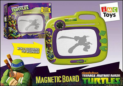Доска магнитная Черепашки Ниндзя, в коробке, 7*43*36см TM Nickelodeon