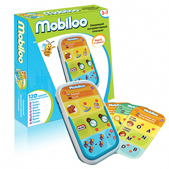 Планшет интерактивный для детей Mobiloo, в коробке