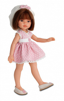 Кукла Эмили летний образ, брюнетка, 33 см