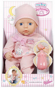 Кукла my first Baby Annabell с бутылочкой, 36 см, дисплей