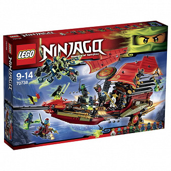Конструктор LEGO NINJAGO Корабль Дар Судьбы - Решающая битва