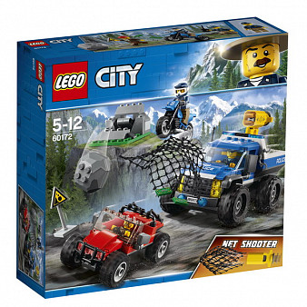 Конструктор LEGO CITY Погоня по грунтовой дороге City Police