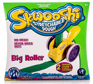 Набор для творчества Skwooshi "Большой роллер" - масса для лепки и аксессуары