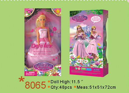 Кукла Defa "Принцесса" с аксессуарами, 32,5 см, 3 вида