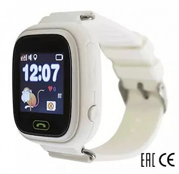Часы Smart Baby Watch Q80 (белые)