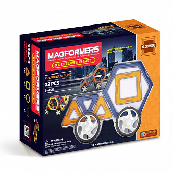 Магнитный конструктор MAGFORMERS  Xl cruisers машины